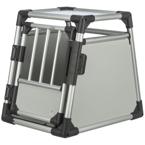 TRIXIE Transportbox Aluminium silber/hellgrau Transportbox