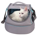 Vorschaubild NOBBY Transformer 3 in 1 "HAPPY CAT" grau; 44 x 32 x 32 cm