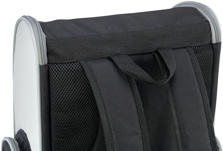 TRIXIE Rucksack Chloe, 39 × 43 × 27 cm, hellgrau/schwarz