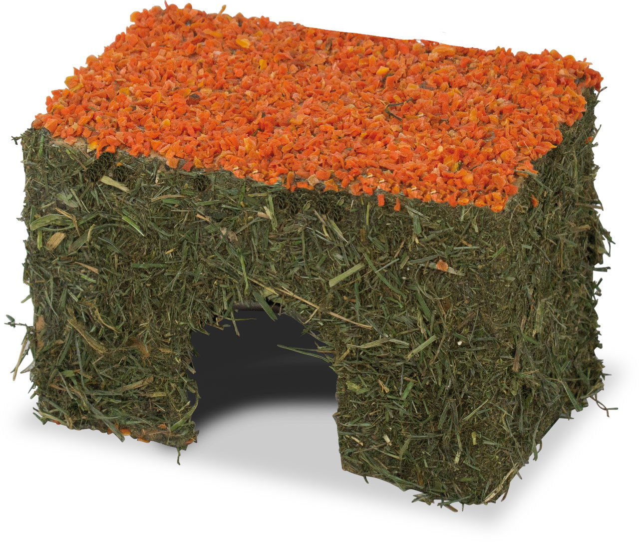 JR FARM Nager Heu-Haus mit Karotten Kleintiersnack / Zubehör