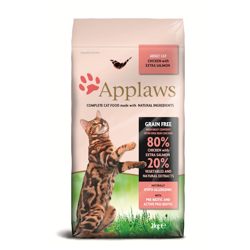 Applaws Huhn & Lachs Katzentrockenfutter