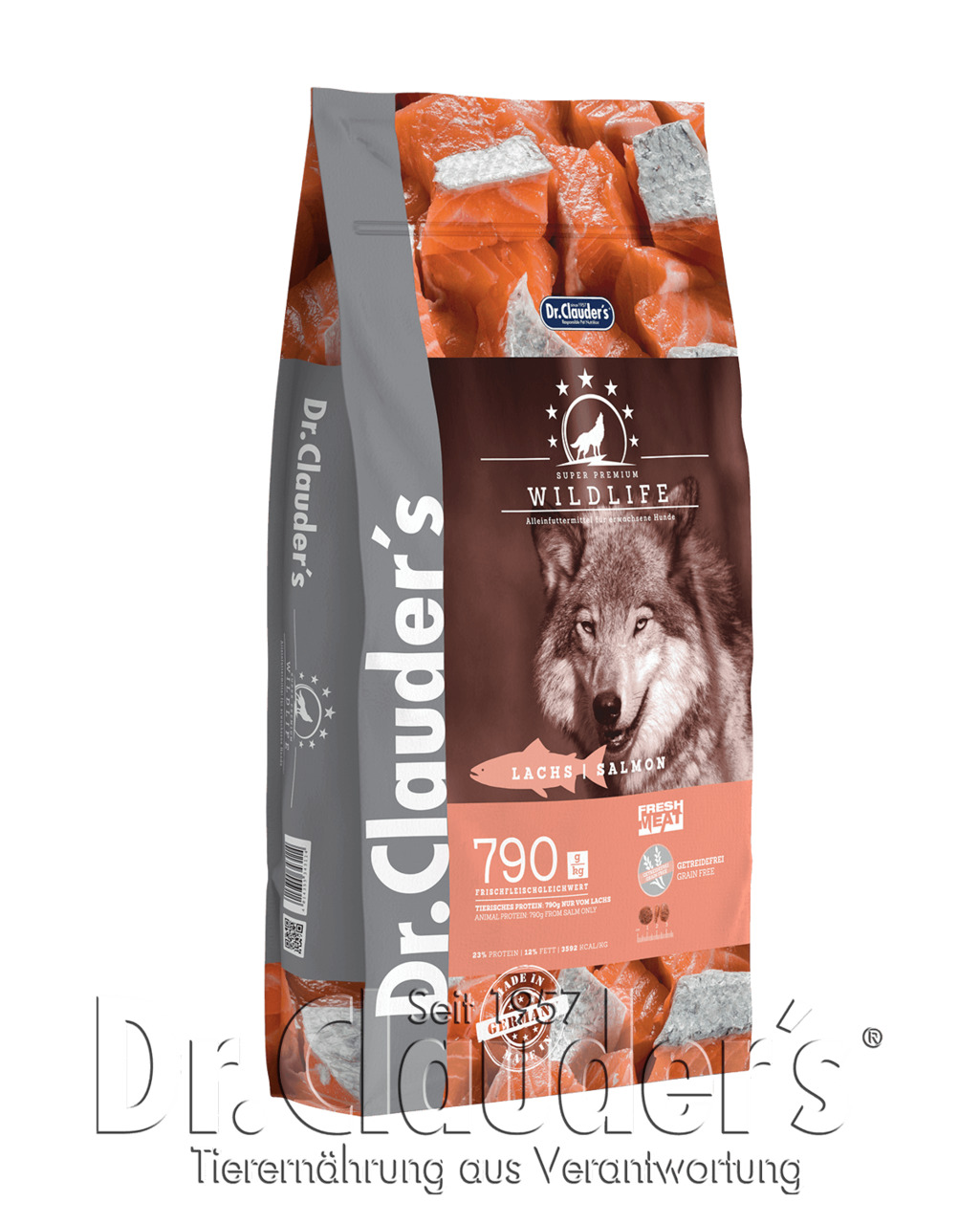 Dr Clauder's Wildlife Lachs Hundetrockenfutter