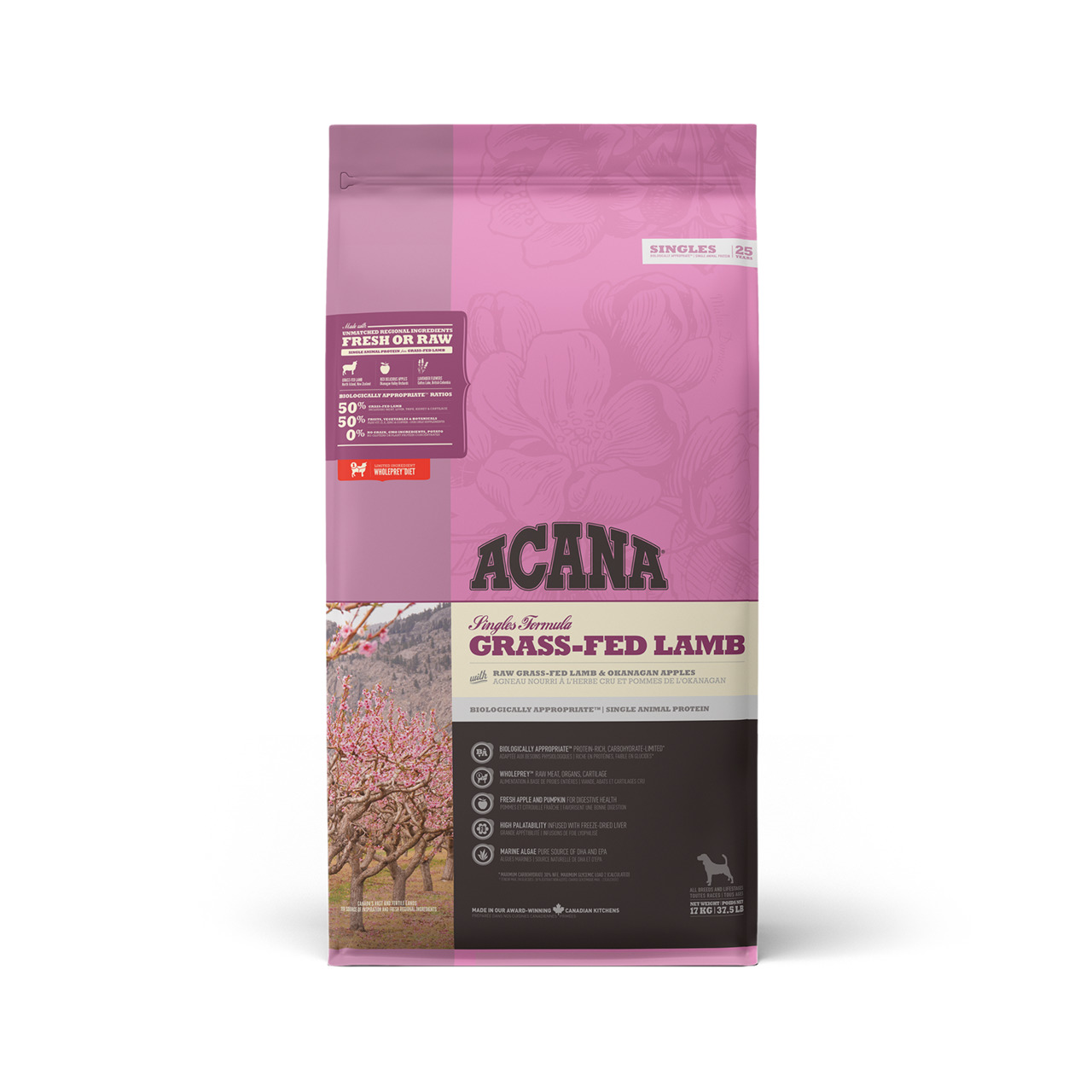 Acana Dog Grass-Fed Lamm Hundetrockenfutter