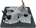 Vorschaubild TRIXIE Cat Activity Adventure Carpet, Polyester/TPR, 99 × 99 cm