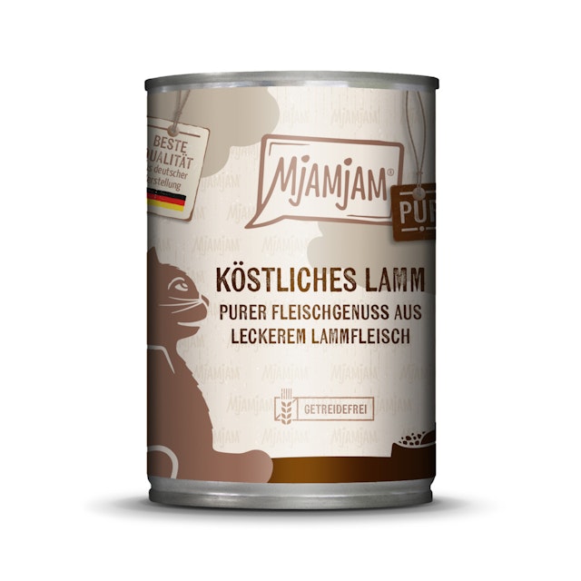 MJAMJAM Purer Fleischgenuss 400g Dose KatzennassfutterVorschaubild