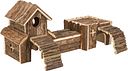 Vorschaubild TRIXIE Tunnelsystem Frida, Mäuse, Rindenholz, 47 × 22 × 15 cm