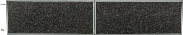 Rampe für Käfige/Ställe, 20 × 50 cm, grau