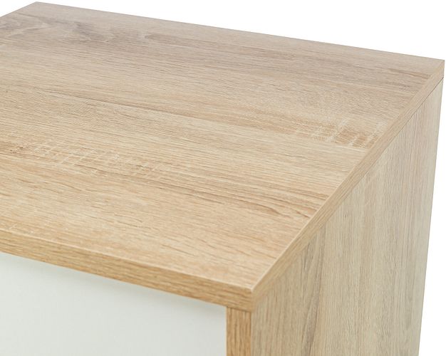 TRIXIE Höhle Isa, Holzoptik, 40 × 50 × 40 cm, hellbraun/weiß
