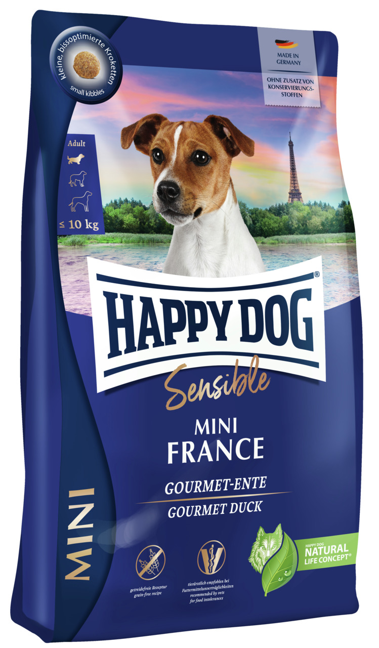 HAPPY DOG Sensible Mini France Hundetrockenfutter