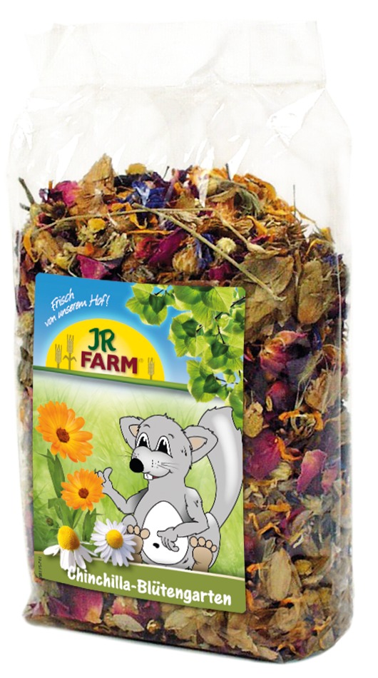 JR FARM Chinchilla-Blütengarten 50g Kleintiersnack