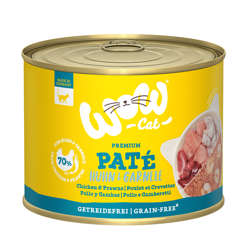 WOW Cat Premium Paté 200g