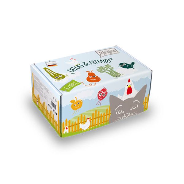 Mjamjam Chicks & Friends Box 6x400g MP Katzennassfutter
