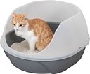 Vorschaubild TRIXIE Katzentoilette Simao, hoher Rand, 48 × 30 × 58 cm, grau