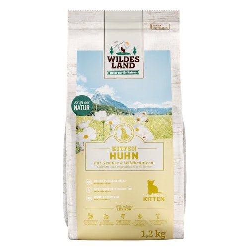 WILDES LAND Katze Huhn
