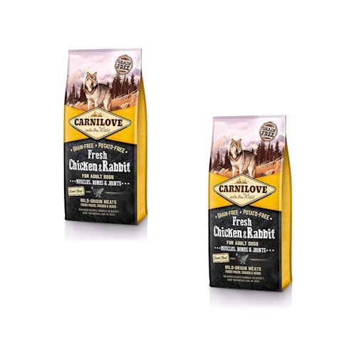 CARNILOVE Adult Fresh Chicken & Rabbit Hundetrockenfutter