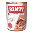Vorschaubild Rinti Kennerfleisch Dose 12x800g Lachs Hundenassfutter
