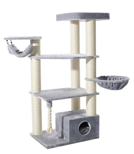 NOBBY Kratzbaum  "TOKAT" grau; 80 x 60 x 176 cm NOBBY Kratzbaum  "TOKAT" grau; 80 x 60 x 176 cm