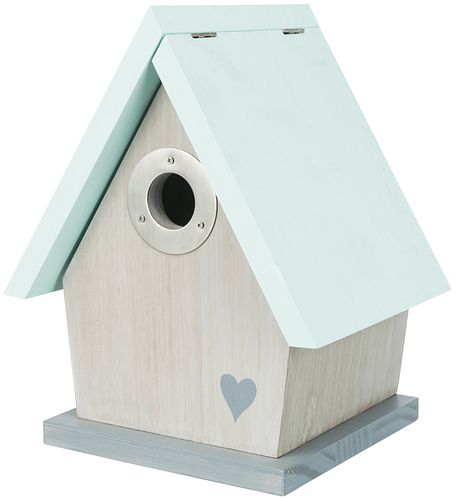 TRIXIE Nistkasten für Höhlenbrüter, Kiefernholz, 20 × 26 × 17cm/ø 3,2 cm