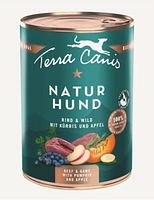 Terra Canis Naturhund Rind-Wild 400g Hundenassfutter