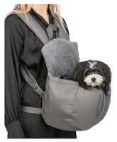 TRIXIE Fronttasche Molly, 25 × 38 × 17 cm, grau