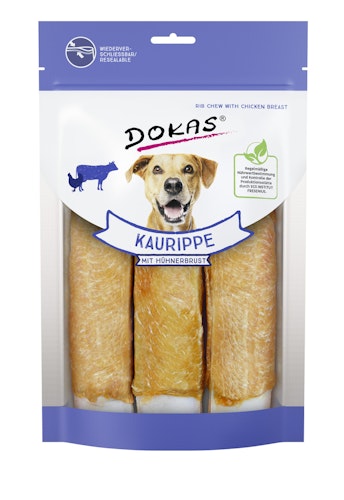 DOKAS Kaurippe 210 Gramm Hundesnacks