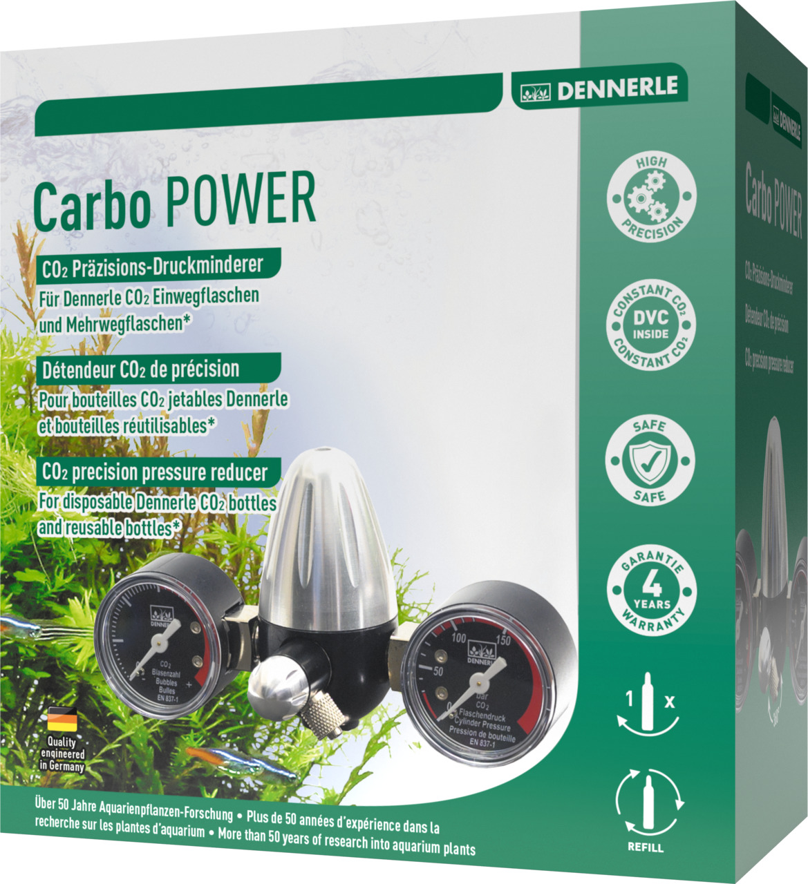 DENNERLE CO2 Druckminderer Carbo POWER