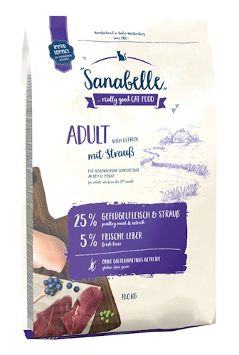 Sanabelle Adult mit Strauß Katzentrockenfutter
