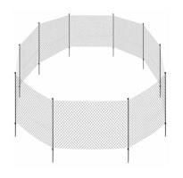 TRIXIE Mobiler Hundezaun, 15 m, schwarz