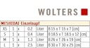 Vorschaubild Wolters Meshidai True Einzelnapf - Teak