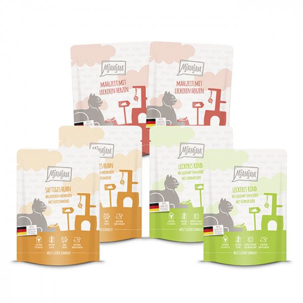 Mjamjam Leckere Mahlzeit MP I 6x300g MP Katzennassfutter