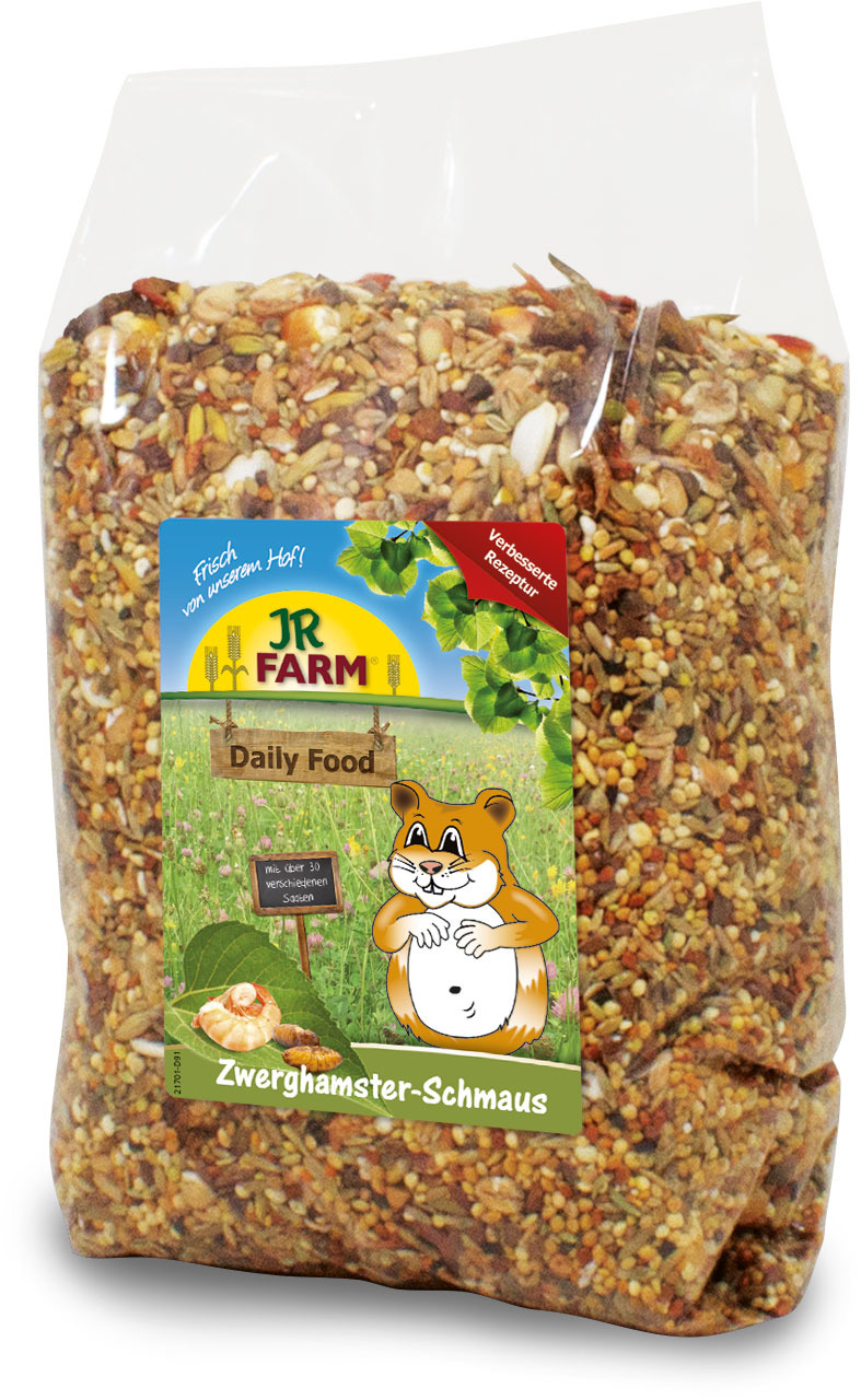 JR FARM Zwerghamster-Schmaus 600g Kleintierfutter
