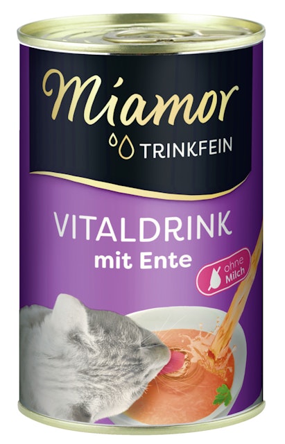Miamor Trinkfein Vitaldrink 135ml Dose Nahrungsergänzung für Katzen SpezialfutterVorschaubild