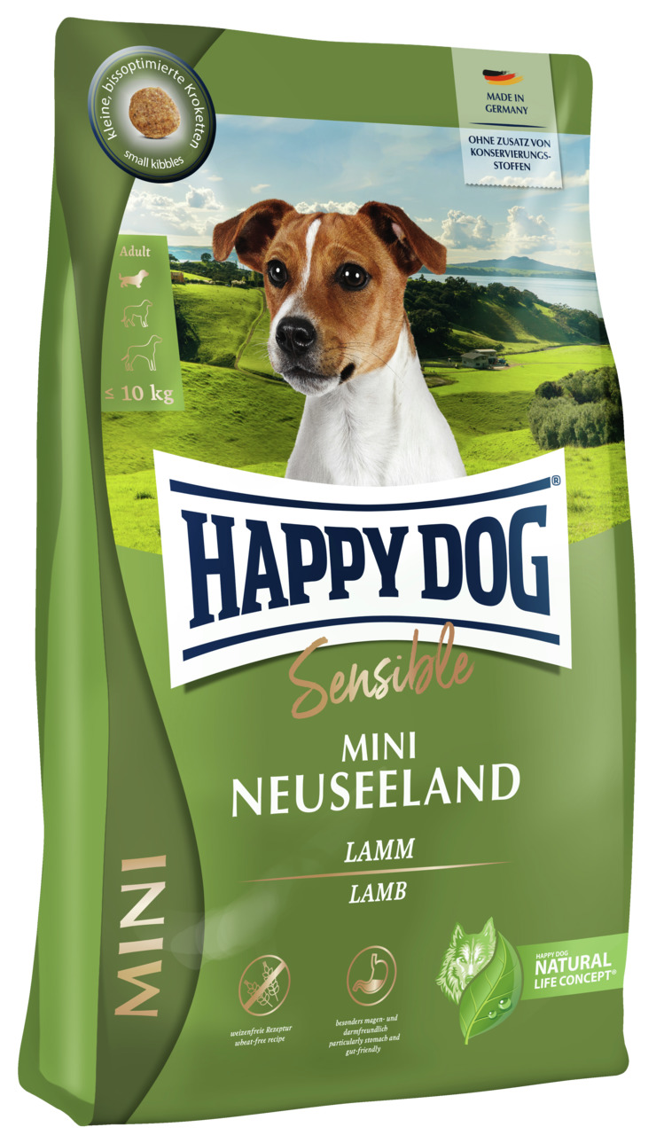 HAPPY DOG Sensible Mini Neuseeland Hundetrockenfutter