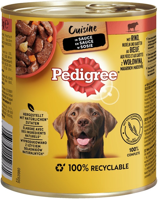 Pedigree in Sauce 800 Gramm HundenassfutterVorschaubild