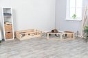 Vorschaubild TRIXIE Indoor Freilaufgehege, Meerschweinchen, 4 Elemente à 60 × 30 cm