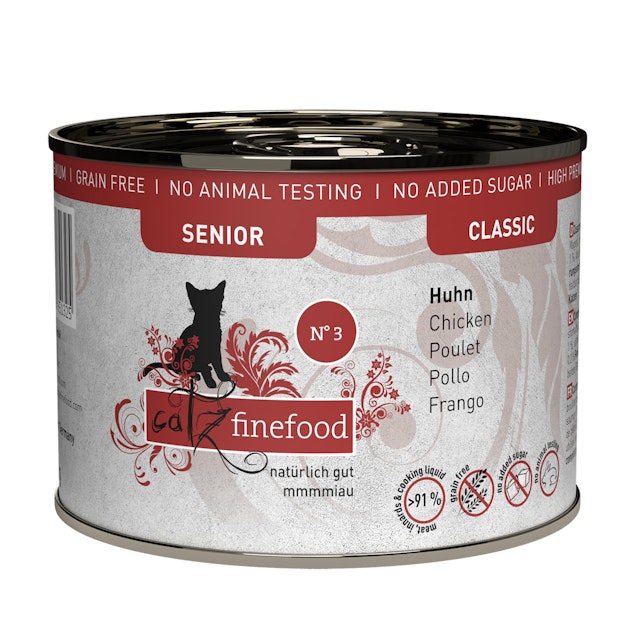 Catz finefood Senior 200 Gramm KatzennassfutterVorschaubild