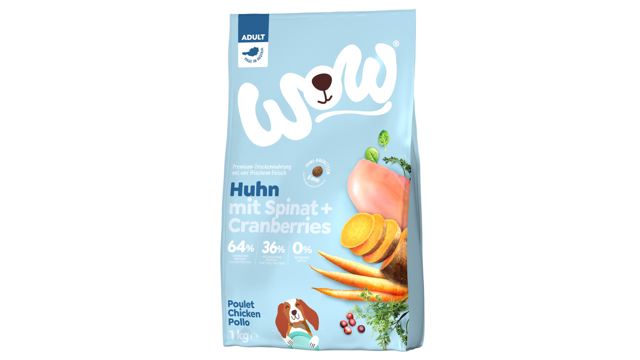 WOW Adult Minis Huhn mit Roten Rüben Hundetrockenfutter