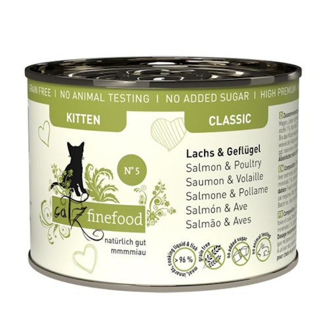Catz finefood Kitten 200 Gramm KatzennassfutterVorschaubild