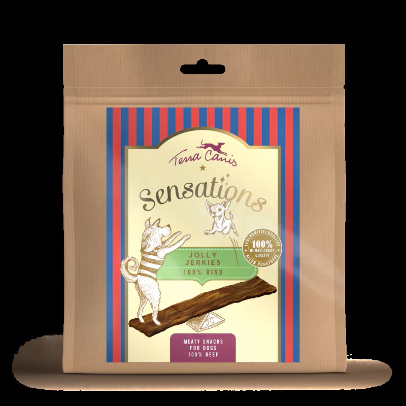 Terra Canis Sensations 90g Jolly Jerkies Hundesnack