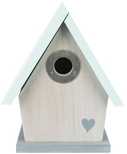 TRIXIE Nistkasten für Höhlenbrüter, Kiefernholz, 20 × 26 × 17cm/ø 3,2 cm