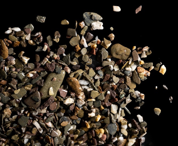 DENNERLE Natural Gravel Rio Xingu 2-22 Millimeter 500 Gramm Aquarieneinrichtung