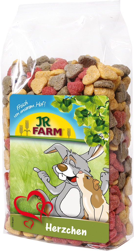 JR FARM Herzchen 200g Kleintiersnack
