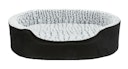 Vorschaubild TRIXIE Vital Bett Lino, oval, 83 × 67 cm, schwarz/grau