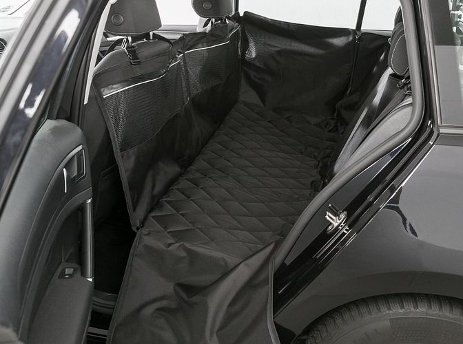 TRIXIE Auto-Schondecke, 1,55 × 1,30 m, schwarz