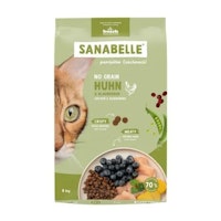 Sanabelle 1 x 8kg No Grain Huhn Katzentrockenfutter
