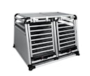 Vorschaubild NOBBY Aluminium Autotransportbox doppelt "ROUND CORNER" 83,5 x 96,5 x 68,6 cm