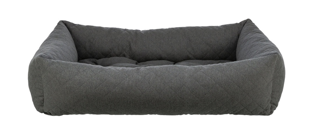 TRIXIE Bett Caliente, eckig, dunkelgrau