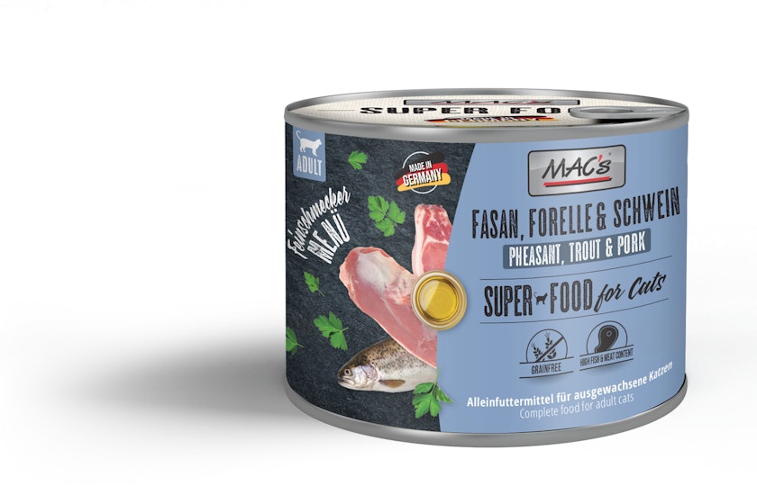 MAC's Cat Feinschmecker Menü 200g Dose KatzennassfutterVorschaubild