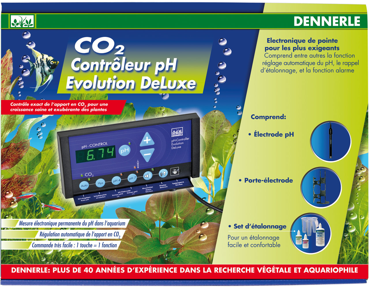 DENNERLE Profi-Line pH-Controller Evolution DeLuxe