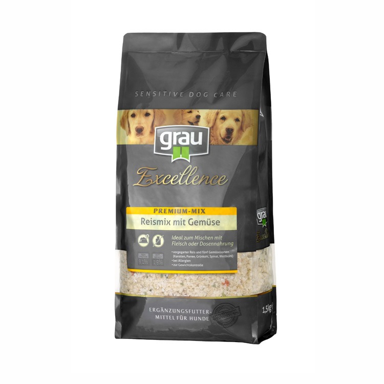 grau Excellence Premium-Mix Reismix mit Gemüse 1,5kg